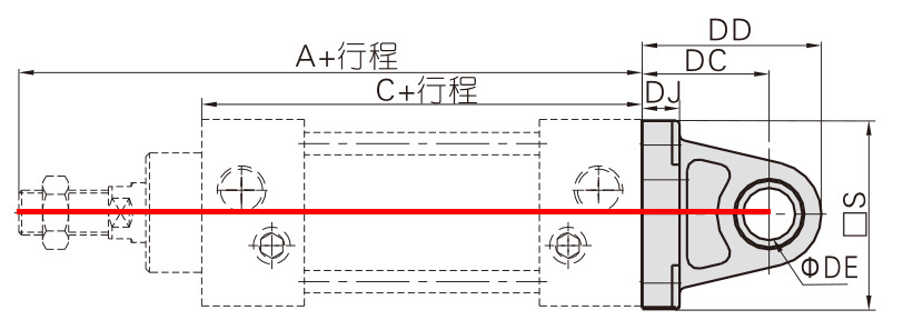 標準氣缸CA圖紙